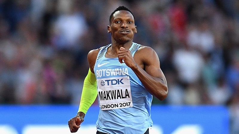 Isaac Makwala will run his 200m heat solo