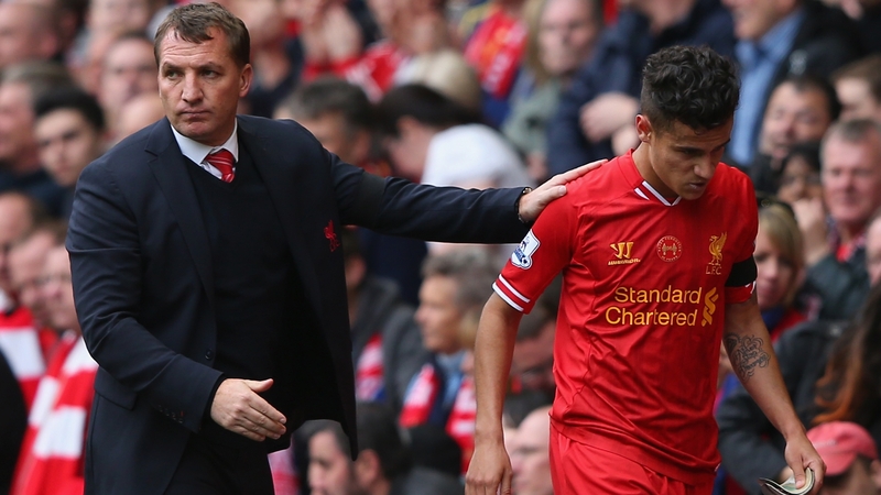Brendan Rodgers brought Philippe Coutinho to Liverpool in 2013