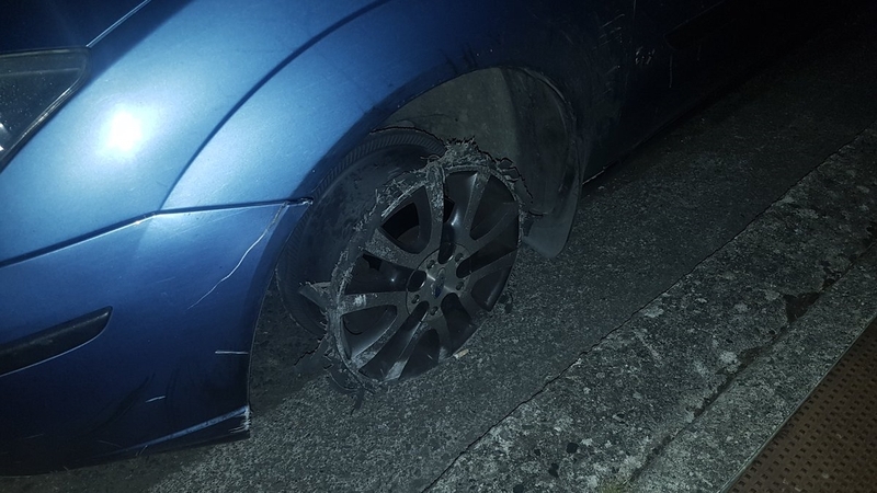 The man was stopped by gardaí in the Tallaght area