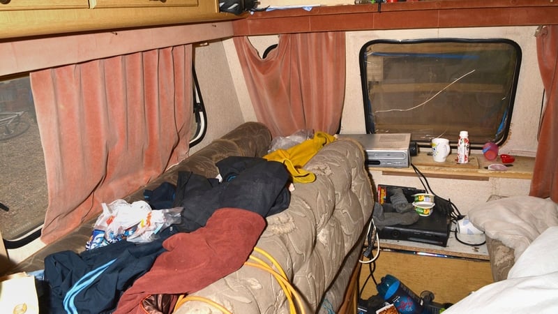 The labourers had little or no access to basics such as heating, water and toilets