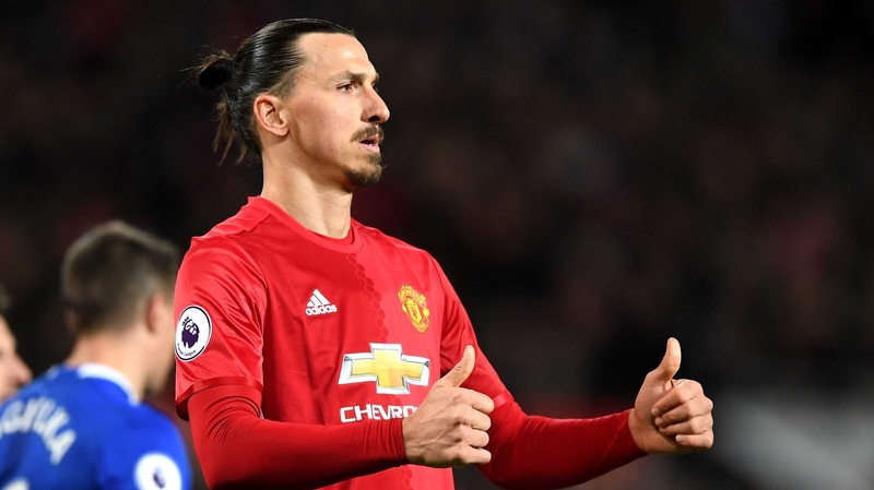 Ibrahimovic give the thumbs up