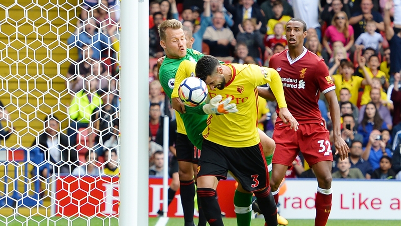 Miguel Britos forces the ball home