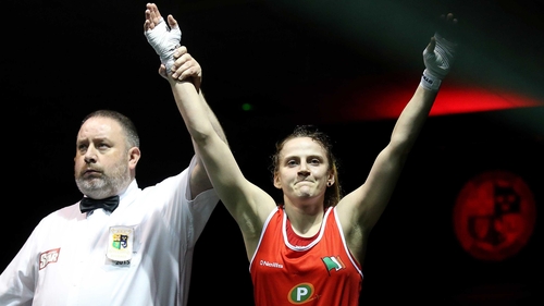 Michaela Walsh is one win away from a medal