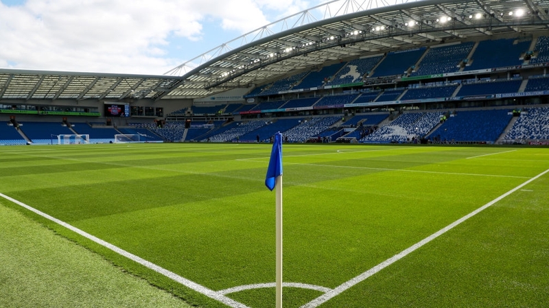 Luke Reece, 21, was overheard directing abuse at nearby Brighton fans