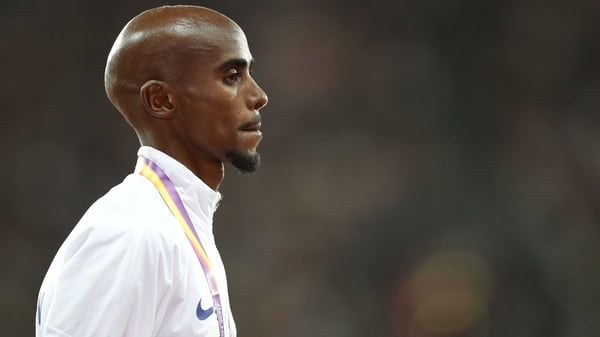 Mo Farah won the Antrim Coast Half Marathon at the weekend