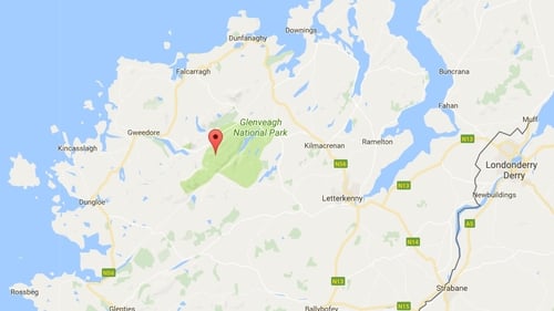 Last Thursday the man told local people he planned walking in the Sliabh Sneachta area