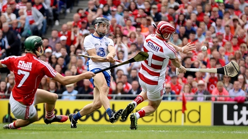 Jamie Barron lashes in his second goal of the game