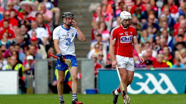 Conor Gleeson and Patrick Horgan were both shown the line in the second hurling semi-final