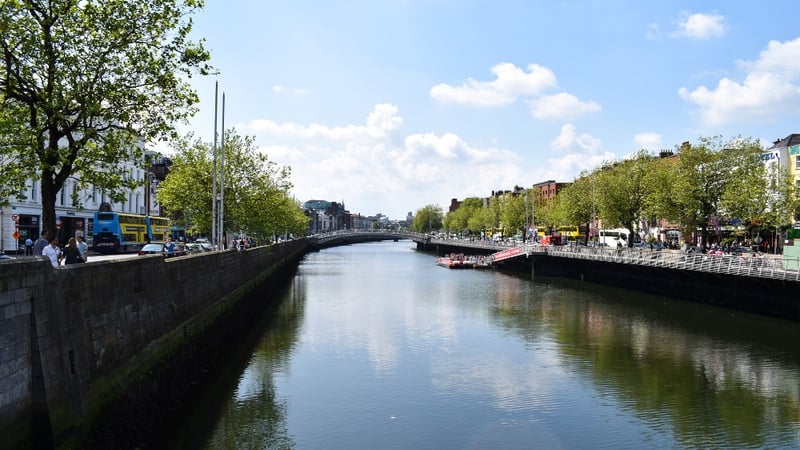 Dublin's quays have seen increased traffic volumes