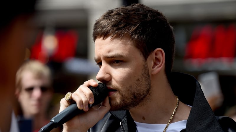 Liam Payne at Oxford Circus