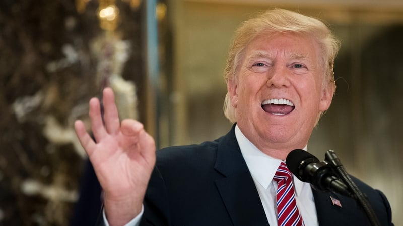 US President Donald Trump tweeted: A big deal looking good with Mexico!