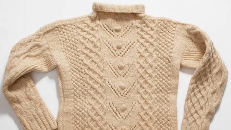 Aran jumper Image: National Museum of Ireland
