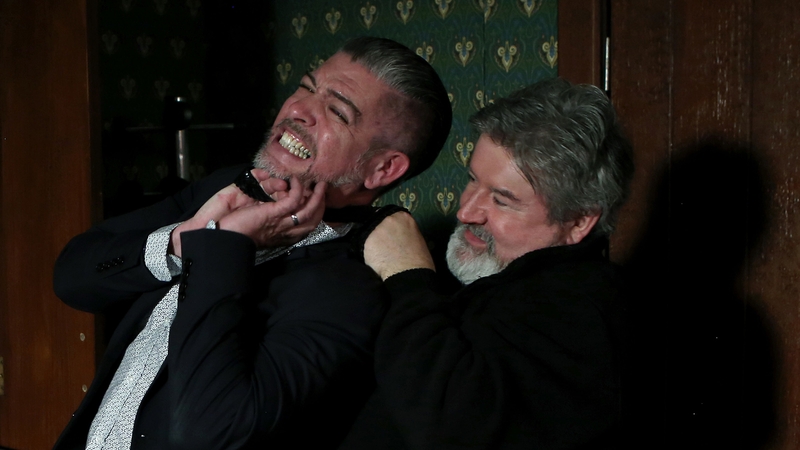 Trigger sets Gerry on Robbie