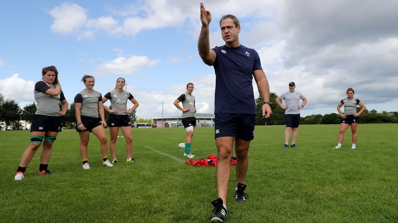 Ireland head coach Tom Tierney