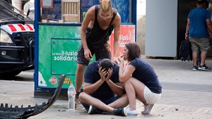 People comfort each other