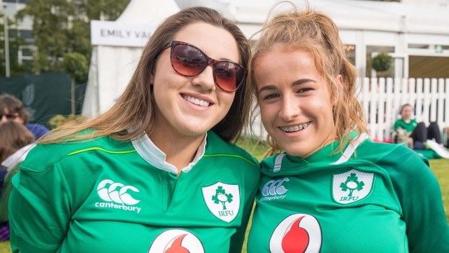 Fans preparing for Ireland's final Pool C game in UCD