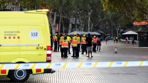 Paramedics at Las Ramblas