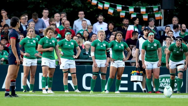 Ireland trail 21-0 at the break