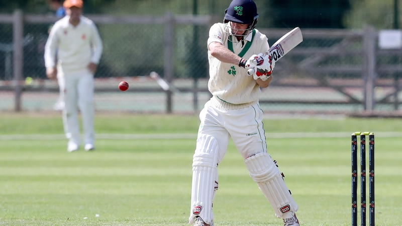 William Porterfield batting against the Netherlands in Malahide this week