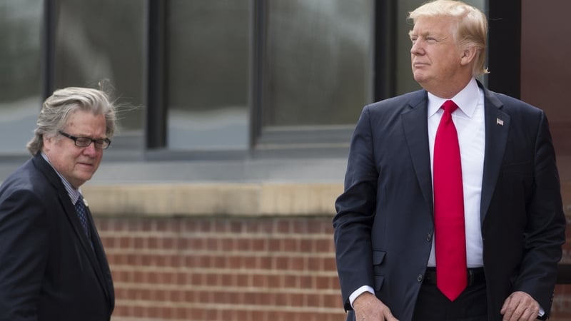 Donald Trump was unhappy that Steve Bannon was seen as the architect of his success