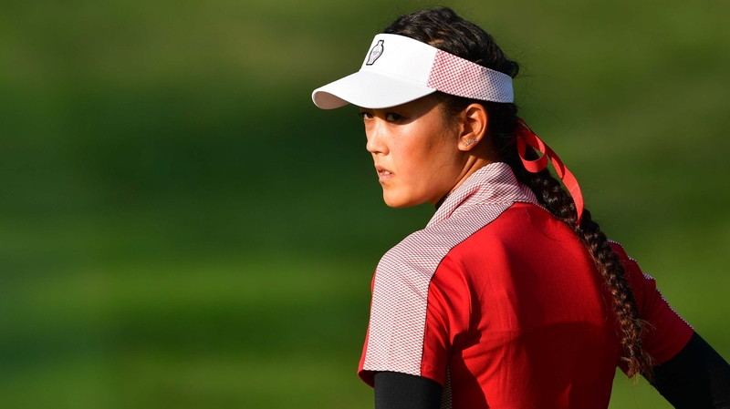 Michelle Wie played her part in a good day for the US