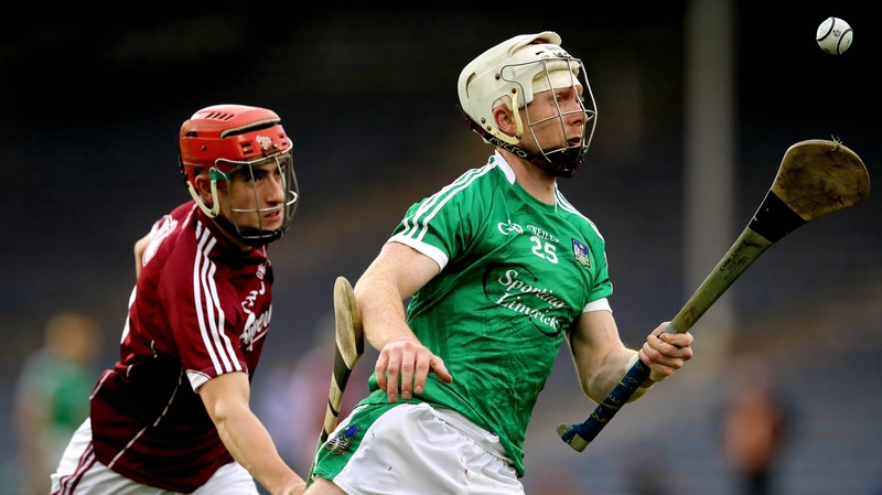 Galway's Jack Grealish chases Cian Lynch of Limerick