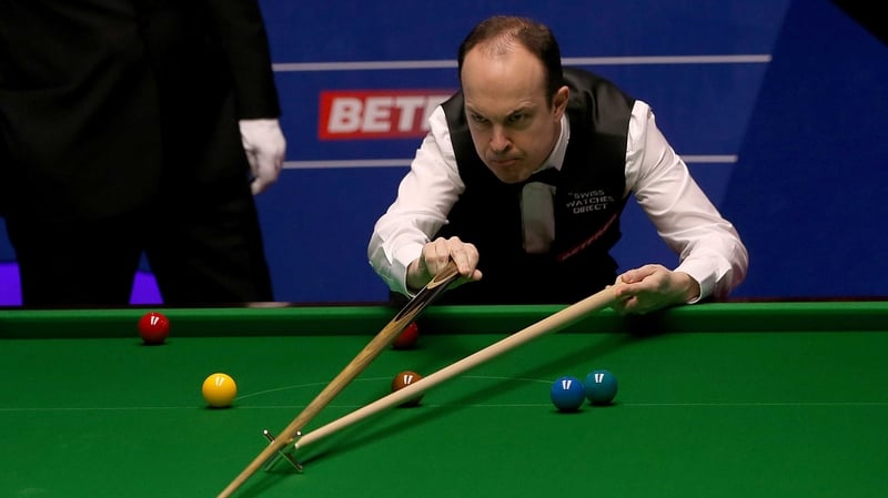 Fergal O'Brien was beaten by Ali Carter in the quarter-finals