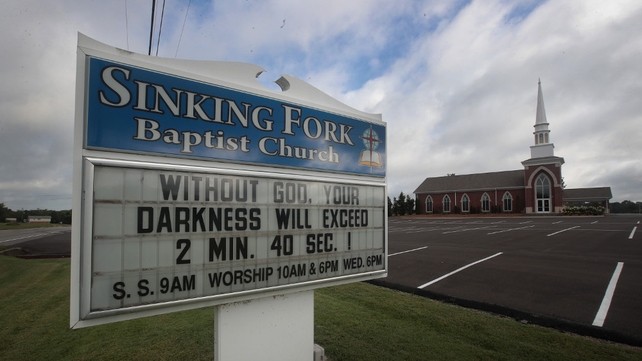 Hopkinsville, Kentuck is near the point of the greatest totality for the eclipse – Sinking Fork Baptist Church takes advantage of the event to spread the word