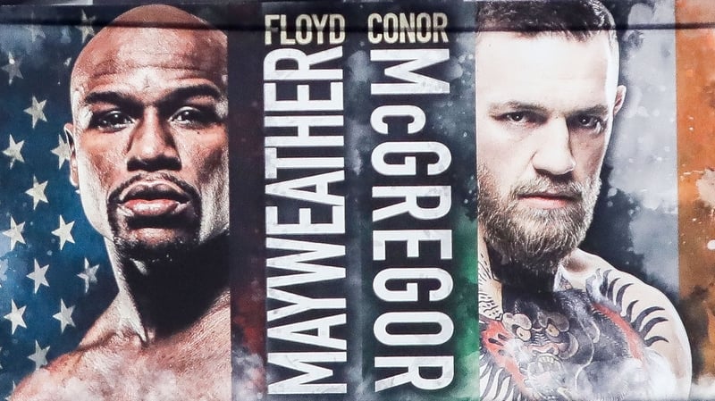 Floyd Mayweather and Conor McGregor face off in Las Vegas on Saturday night