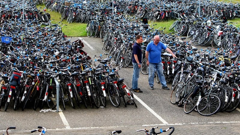The Dutch love for cycling is increasingly being tested by a worsening shortage of parking space