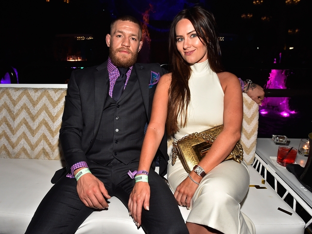 Conor and Dee celebrate McGregor's birthday at Intrigue Nightclub in Las Vegas in 2016.