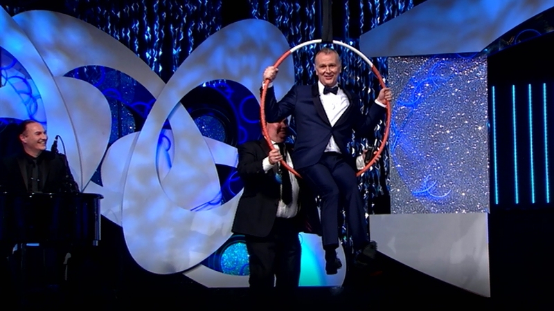 Dáithí enjoys his very own hoop dreams