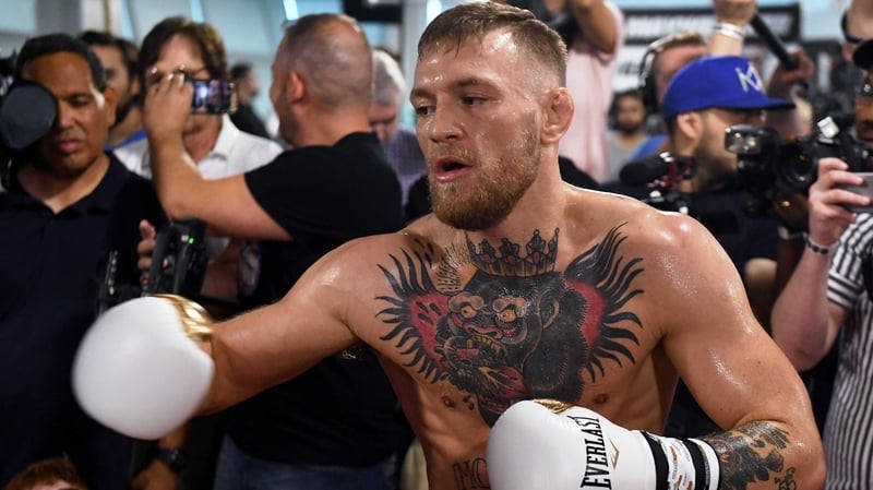 Conor McGregor takes on Floyd Mayweather in Las Vegas this Saturday