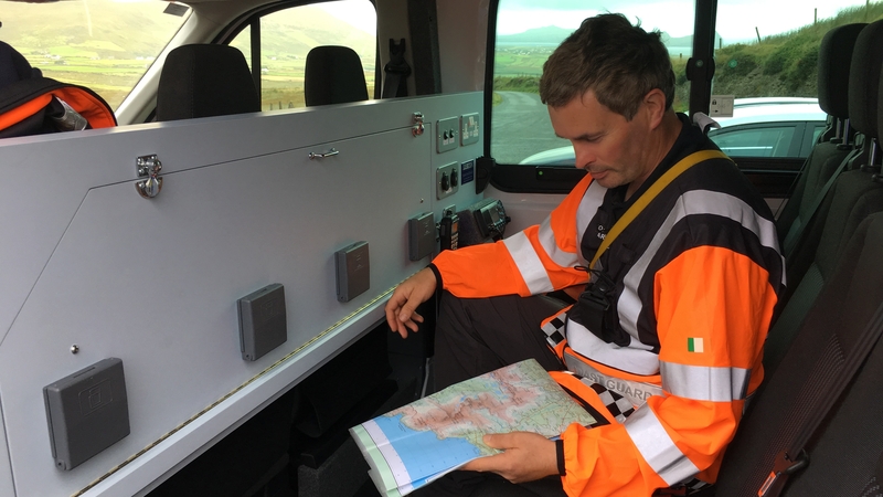 A man was reported missing on Mount Brandon yesterday evening