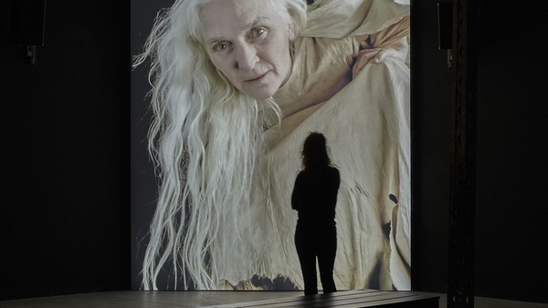 Actress Olwen Fouéré features in artist Jesse Jones' Tremble Tremble, on show at the 57th Venice Biennale.