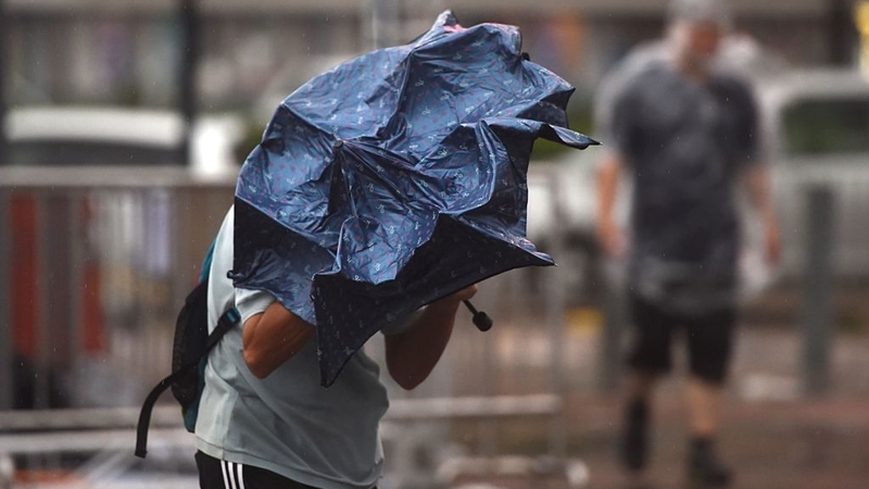 The storm has been named Storm Caroline by the UK Met Office