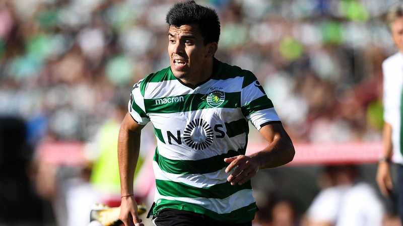 Marcos Acuna was on target for Sporting Lisbon