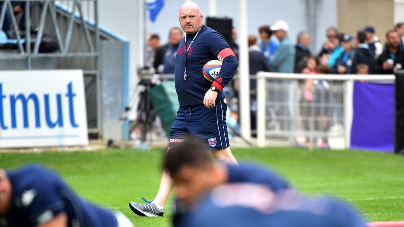 Dragons head coach Bernard Jackman
