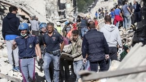 A massive rescue operation swung into action after the earthquake