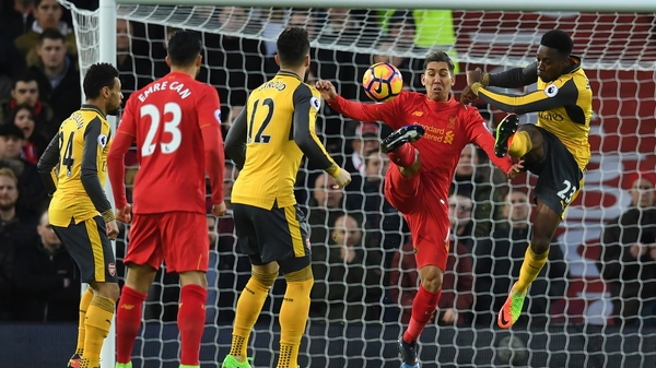 Liverpool have not lost at home to Arsenal in five seasons