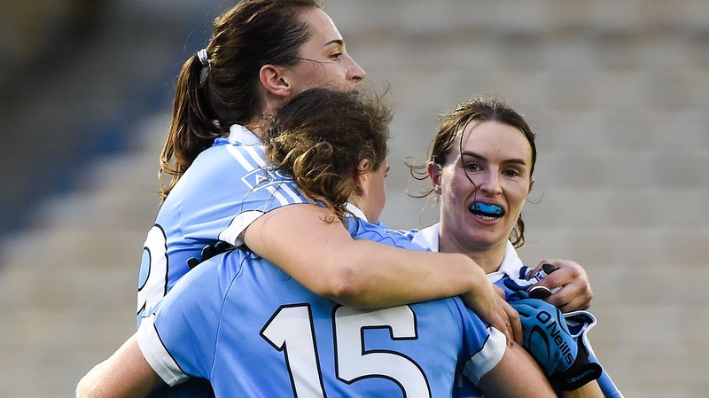 Sinéad Aherne (r) was on fire for Dublin