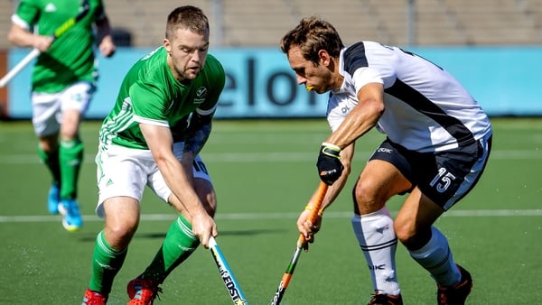 Alan Sothern scored Ireland's opening goal against Austria on Sunday