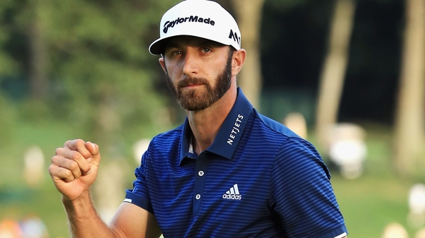 Dustin Johnson of the United States