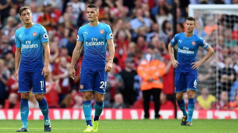 Arsenal were ripped apart on Merseyside