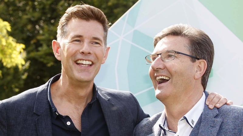 "Majella and I, we have a lovely house in Donegal, although Dermot thinks it's very ordinary!"