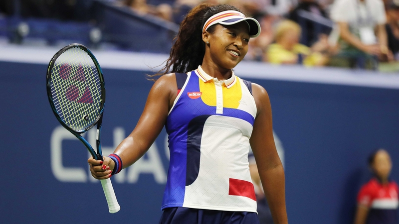 Naomi Osaka converted four of her six break point opportunities against Angelique Kerber