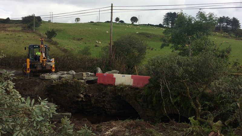 Donegal County Council have been preparing for the arrival of the bridge in recent days