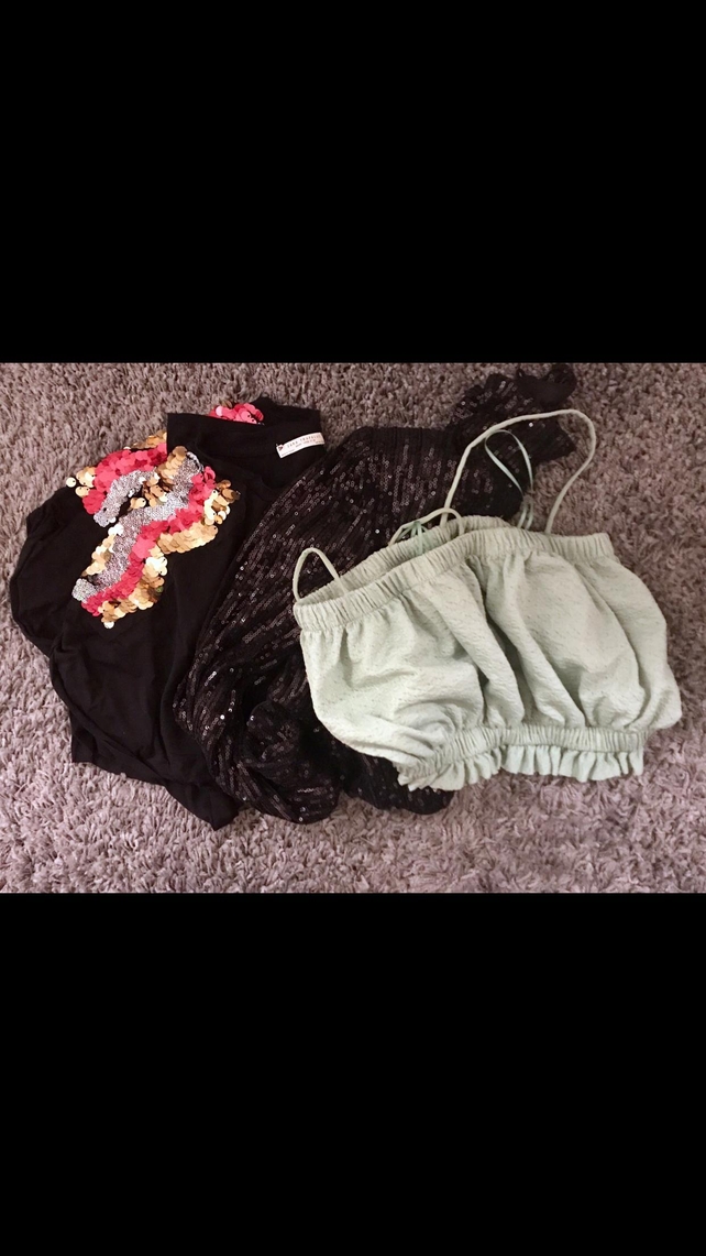 Festival tops with a bit of frill and sparkle.