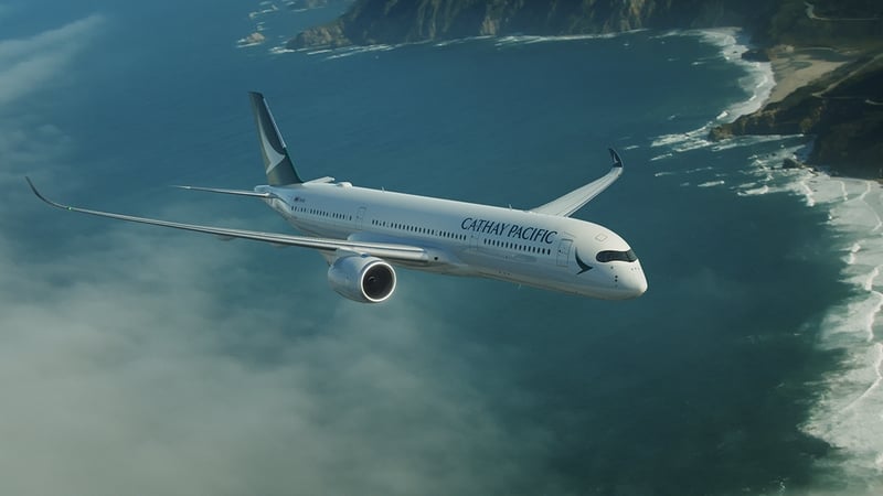 Cathay Pacific Airways has inspected its entire Airbus A350 fleet after the in-flight failure of an engine part and found 15 planes with components that needed replacement