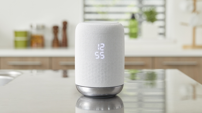 The new Sony speaker uses Google Assistant
